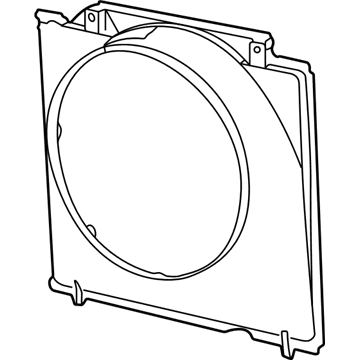 Ford YC3Z-8146-HA Shroud - Radiator Fan