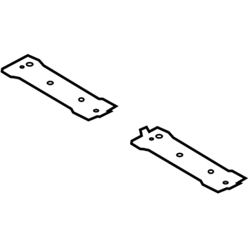 Ford L1MZ-7850217-B Center Reinforcement, Driver Side L1MZ-7850217-B Ford Center Reinforcement, Driver Side Illustration 1 of 1