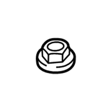 Mercury -W700430-S441 Nut And Washer Assembly - Hex.
