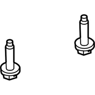 -W715059-S300 Ford Support Bracket Bolt Illustration 1 of 1