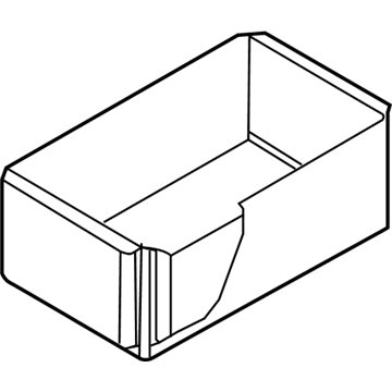 7E5Z-10A687-A Ford Battery Cover Illustration 1 of 1