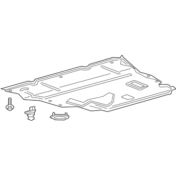 Lincoln GD9Z-6P013-B Shield - Engine Compartment Splash