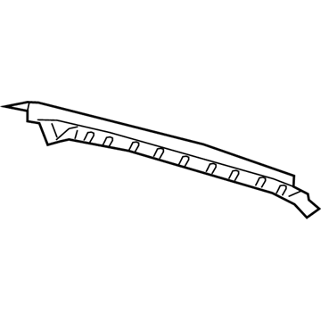 Lincoln JL1Z-7841304-B Rail Assembly - Roof - Rear