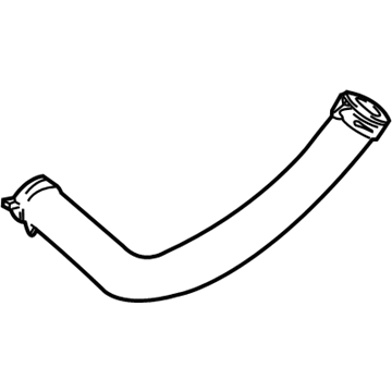 Ford Mustang Water Hose - F4ZZ-8286-A