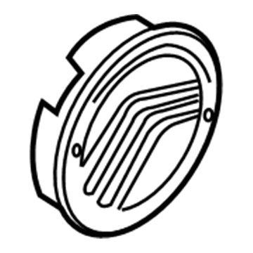 AN7Z-1130-A Ford Center Cap Illustration 1 of 1