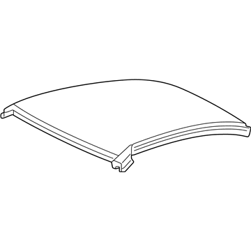 Ford XW3Z-5450202-AA Panel Assembly - Roof
