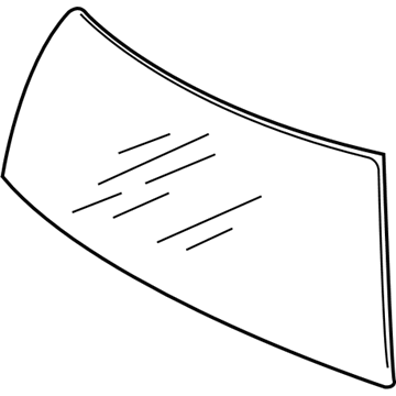Ford AL1Z-78422A12-A Window Assembly - Back
