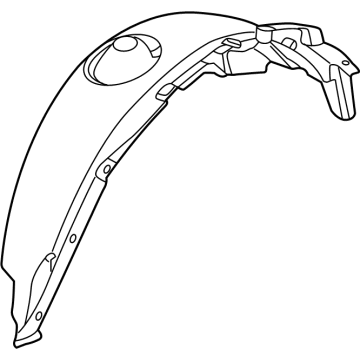 Ford M2DZ-54278B51-A Filler - Quarter Panel