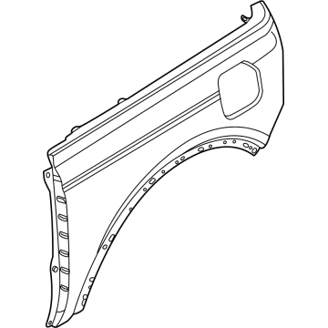 Ford M2DZ-9827841-C Panel - Body Side - Rear M2DZ-9827841-C Ford Panel - Body Side - Rear Illustration 1 of 1