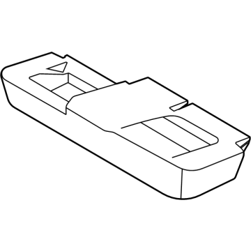 Ford M1PZ-7863805-BA Cover Assembly - Rear Seat Cushion
