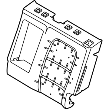 Ford M1PZ-7866801-A Pad - Rear Seat Back