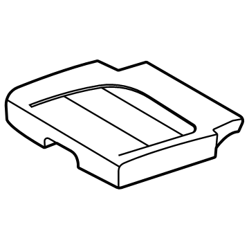 Ford M1PZ-7863804-BA Cover Assembly - Rear Seat Cushion