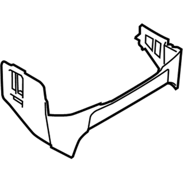 Ford FL3Z-1504608-AG Front Panel FL3Z-1504608-AG Ford Front Panel Illustration 1 of 1