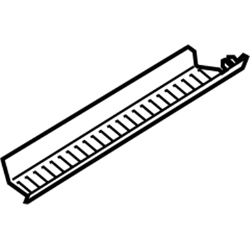 FL3Z-15046B46-AA Ford Shelf, Rubber Illustration 1 of 1