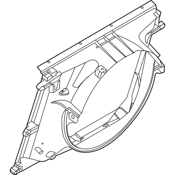 Ford LC3Z-8146-E Shroud - Radiator Fan