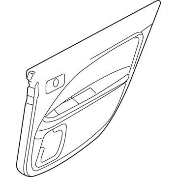 Mercury AE5Z-5427406-DA Panel Assembly - Door Trim