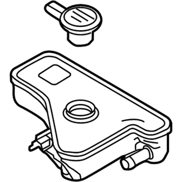 Lincoln BE5Z-8A080-C Tank Assembly - Radiator Overflow