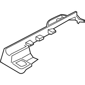 Lincoln LJ7Z-7861748-AC Cover - Seat Track