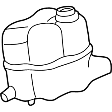 Lincoln 2C5Z-8A080-AC Tank Assembly - Radiator Overflow