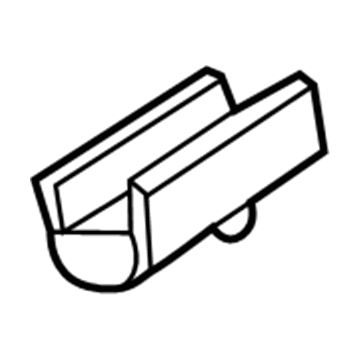 Lincoln F5TZ-8124-A Insulator - Radiator Support