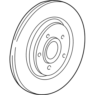 Ford 5U2Z-1V125-GD Rotor Assembly