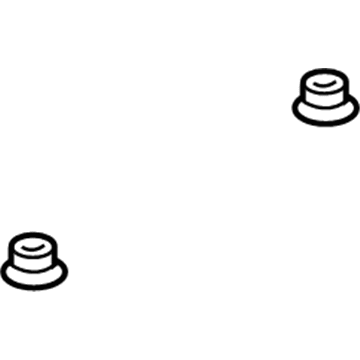 Ford -W520412-S437 Nut