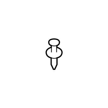 Ford -W705436-S300 Rivet - Plastic
