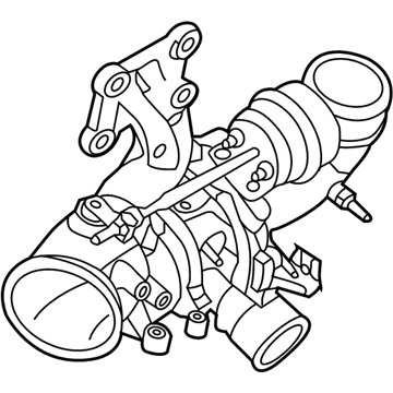 Ford CB5Z-6K682-G Turbocharger Assembly