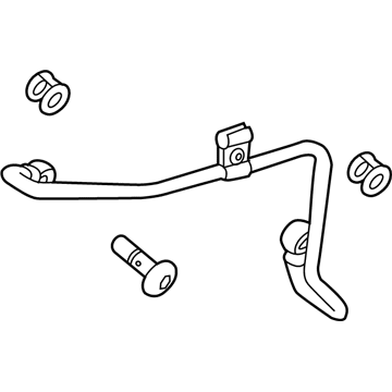 Ford Explorer Water Hose - AG9Z-8555-B