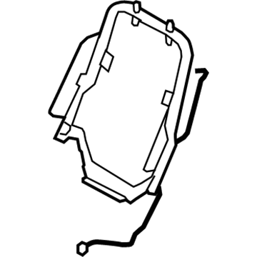 Ford 8T4Z-7861018-B Frame Assembly