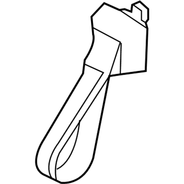 Mercury AG1Z-54434A14-BA Handle - Luggage Compartment