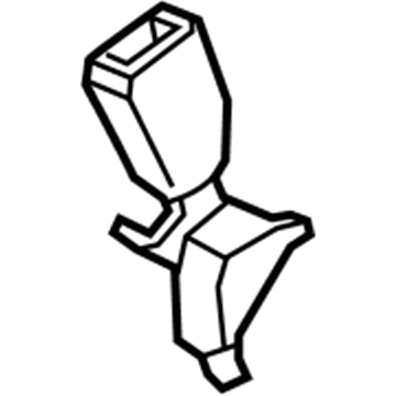 Ford CJ5Z-7860044-BA Buckle Assembly - Seat Belt