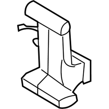 1L2Z-19A618-AB Ford Air Outlet Duct Illustration 1 of 1