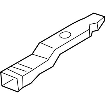 Ford 1L2Z-18C420-AA Floor Duct 1L2Z-18C420-AA Ford Floor Duct Illustration 1 of 1