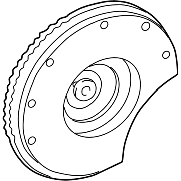 Ford 5C3Z-6375-AA Flywheel Assembly