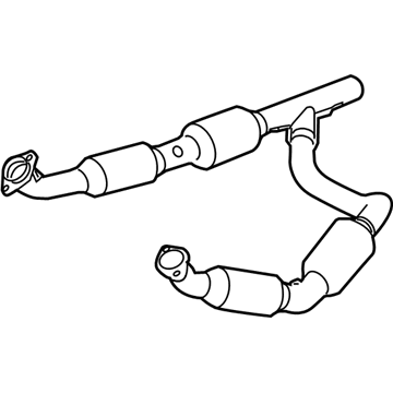 Ford Catalytic Converter - 7C2Z-5F250-B