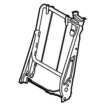 Ford CK4Z-99613A38-E Frame And Spring - Front Seat