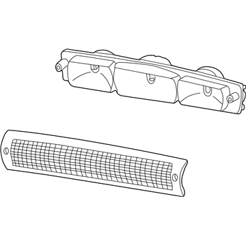 Ford YC3Z-13A613-AA Lens