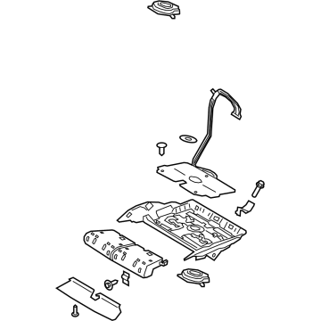 Ford LJ7Z-7862527-CT Base - Seat LJ7Z-7862527-CT Ford Base - Seat Illustration 1 of 1