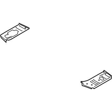 Ford L1MZ-7811146-A Extension - Rear Floor Panel - Side