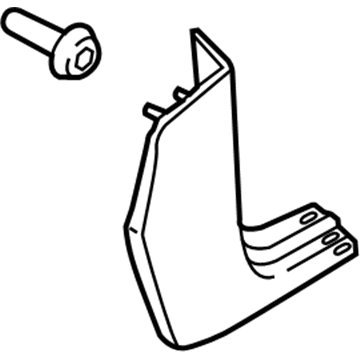 Ford CJ5Z-5802344-AA Panel - Cowl Side