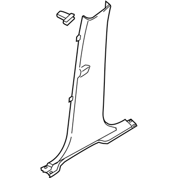 Ford CJ5Z-5824346-AC Trim - B Pillar