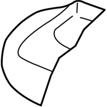 Ford 2L8Z-7863840-CA Pad - Rear Seat Cushion