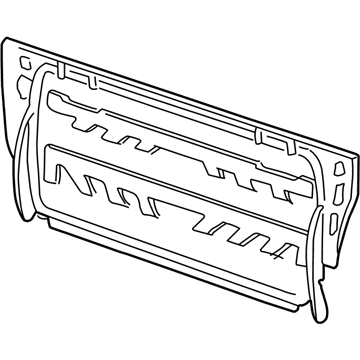 Ford YL8Z78613A38DA Frame & Spring - Rear