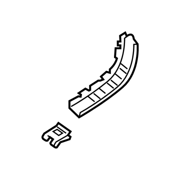Ford KT4Z-17D943-B Bracket - Bumper Mounting