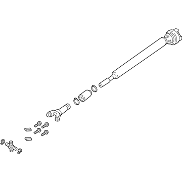 Ford HC3Z-4A376-B Shaft Assembly - Drive
