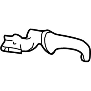 Ford F-150 Interior Door Handle - F65Z-1522601-AA