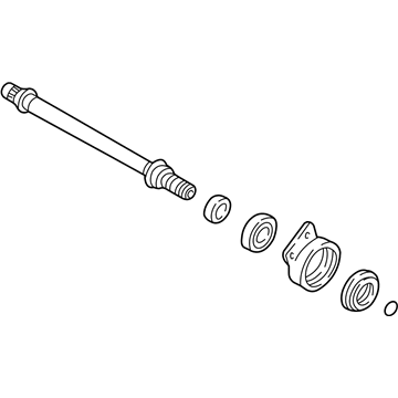 Ford 6L8Z-3A329-D Shaft