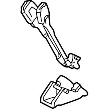 Ford 1L5Z-3560045-AAA Buckle Assembly - Seat Belt