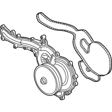 Ford LC3Z-8501-B Pump Assembly - Water